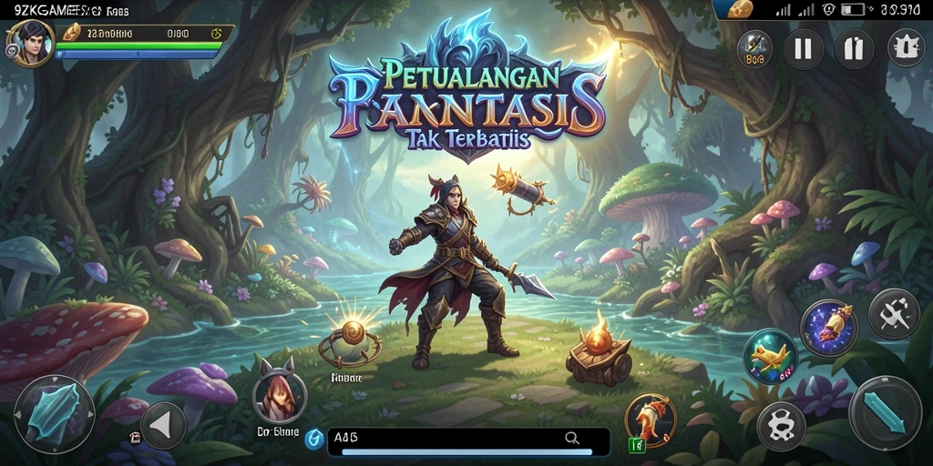 Gameplay seru dan grafis menakjubkan di 9ZKGAMES.