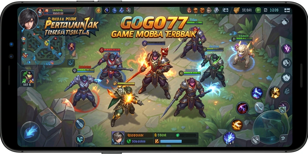 Tampilan gameplay yang seru dan mendebarkan dari GOGO77.