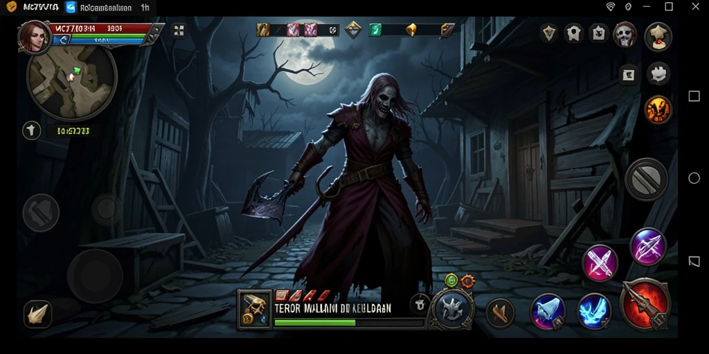 Gameplay Horror yang mendebarkan dan penuh misteri.