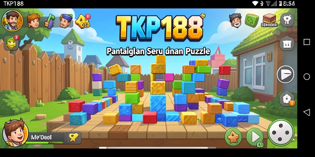 Tampilan gameplay TKP188 yang menarik dengan tantangan puzzle yang beragam.
